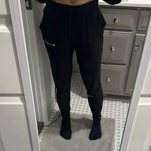 Champion Black slim fit jogger Sweatpants with Logo